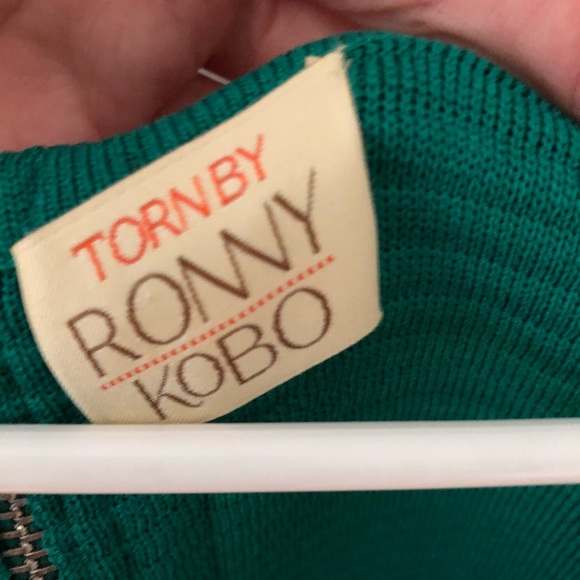 Torn by Ronny Kobo Emerald Dress - Small - Picture 2 of 3